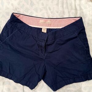 J. Crew Dark Blue Women's Bermudas